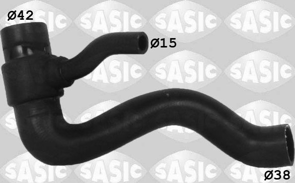 Патрубок радиатора (системы охлаждения) Sasic. Артикул 3406320