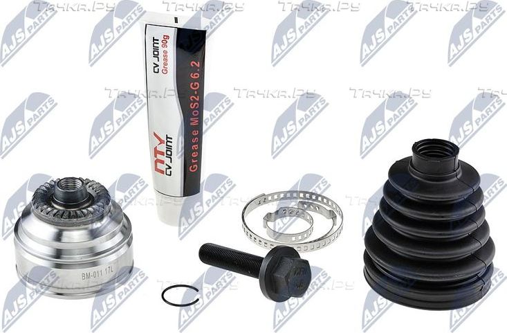 Шрус наружный (граната) NTY передний для BMW X1 I (E84) 2009-2015. Артикул NPZ-BM-011