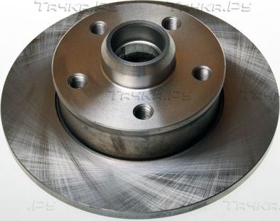 Тормозной диск Denckermann задний для Volkswagen Vento 1991-1998. Артикул B130263
