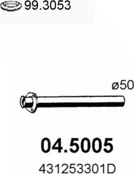 Глушитель Asso. Артикул 04.5005