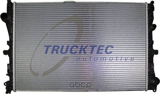 Радиатор охлаждения двигателя Trucktec Automotive. Артикул 02.40.375