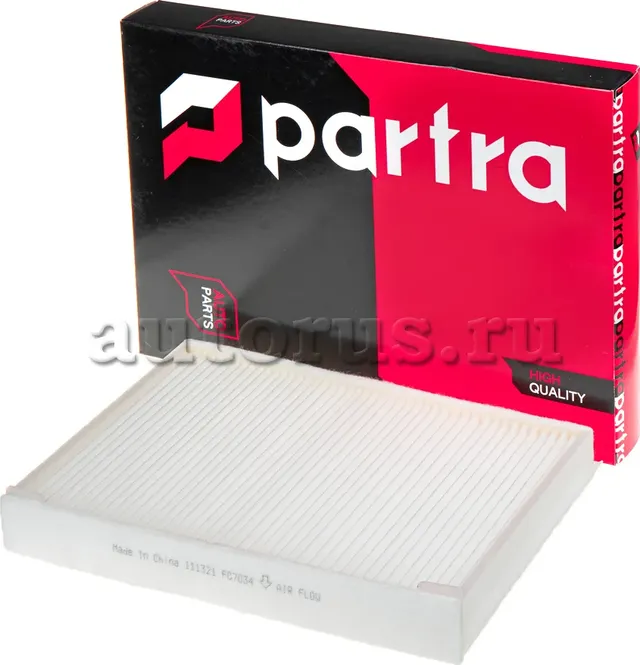 Фильтр салона стандарт (Partra). Артикул FC7034