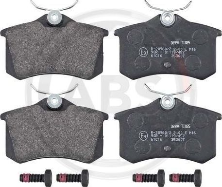 Тормозные колодки ABS. Артикул 36994