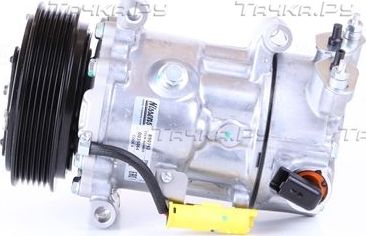 Компрессор кондиционера Nissens ** FIRST FIT ** для Citroen C4 Picasso I 2007-2013. Артикул 890743