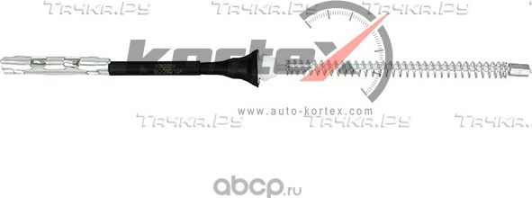 Трос ручного тормоза FORD FOCUS 04- задн.лев/прав. (Kortex). Артикул KBC039