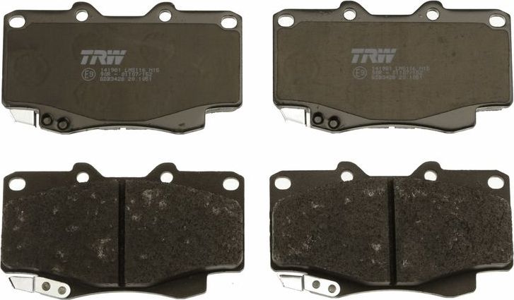 Тормозные колодки TRW COTEC. Артикул GDB3428