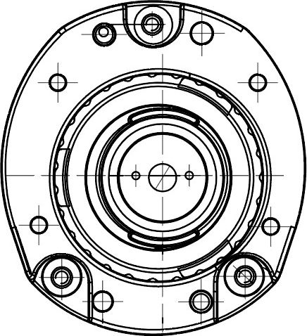 Опора амортизатора (стойки) Trialli. Артикул SA 2051