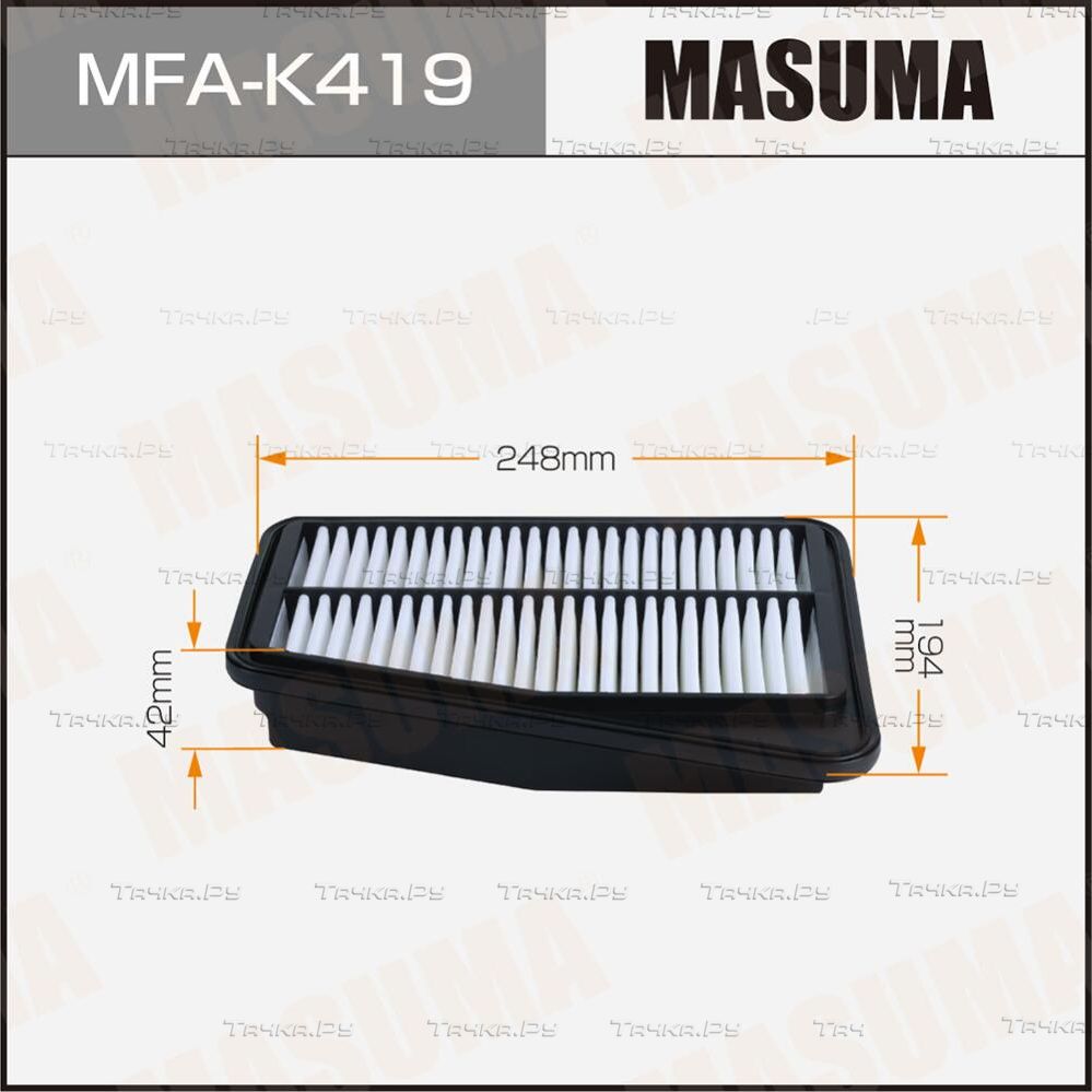 Воздушный фильтр MASUMA GENESIS G70 21- (1/40). Артикул MFAK419