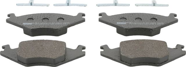 Тормозные колодки Ferodo Premier Eco Friction передние для SEAT Ibiza II 1993-2002. Артикул FDB385