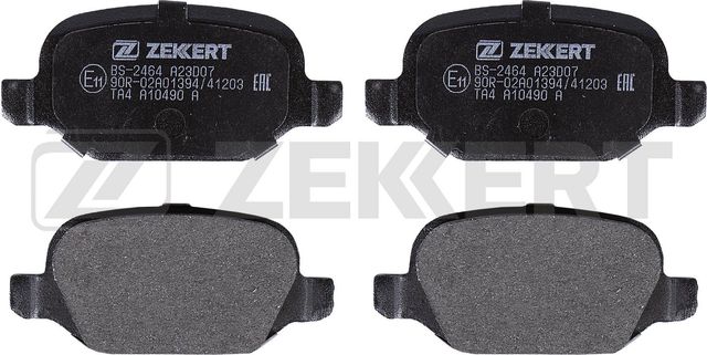 Тормозные колодки Zekkert задние для Lancia Lybra 1999-2005. Артикул BS-2464