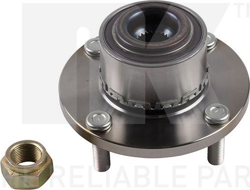 Ступичный подшипник (комплект) NK передний для Smart Forfour I (W454) 2004-2006. Артикул 753017