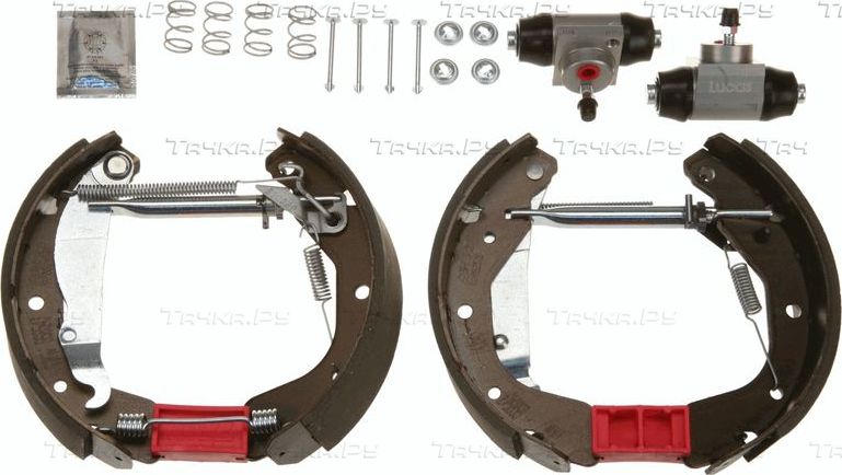 Тормозные колодки TRW (алюминий) задние для Opel Tigra B 2004-2010. Артикул GSK1624