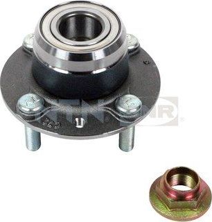 Ступичный подшипник (комплект) NTN / SNR. Артикул R189.02