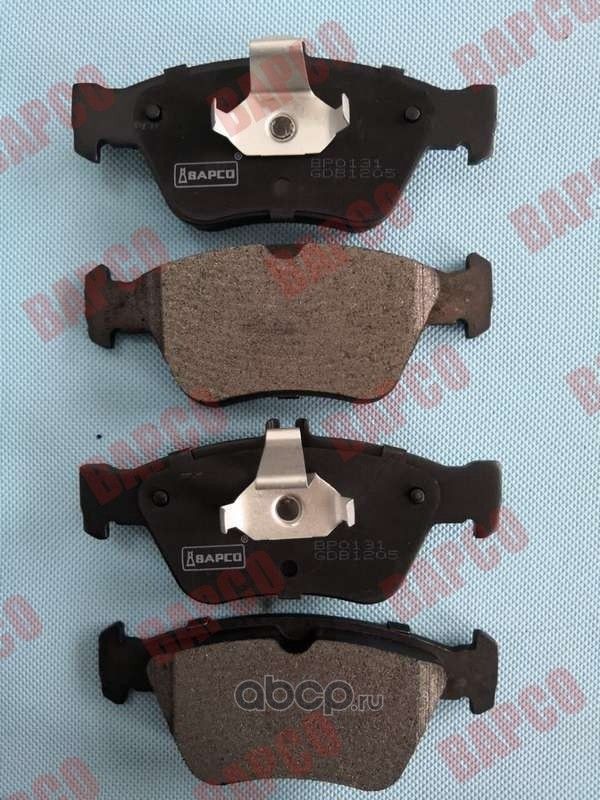 Колодки тормозные дисковые Передние MB C-CLASS (W202) (S202). CLK (A208) (C208 (Bapco) Bapco. Артикул BP0131