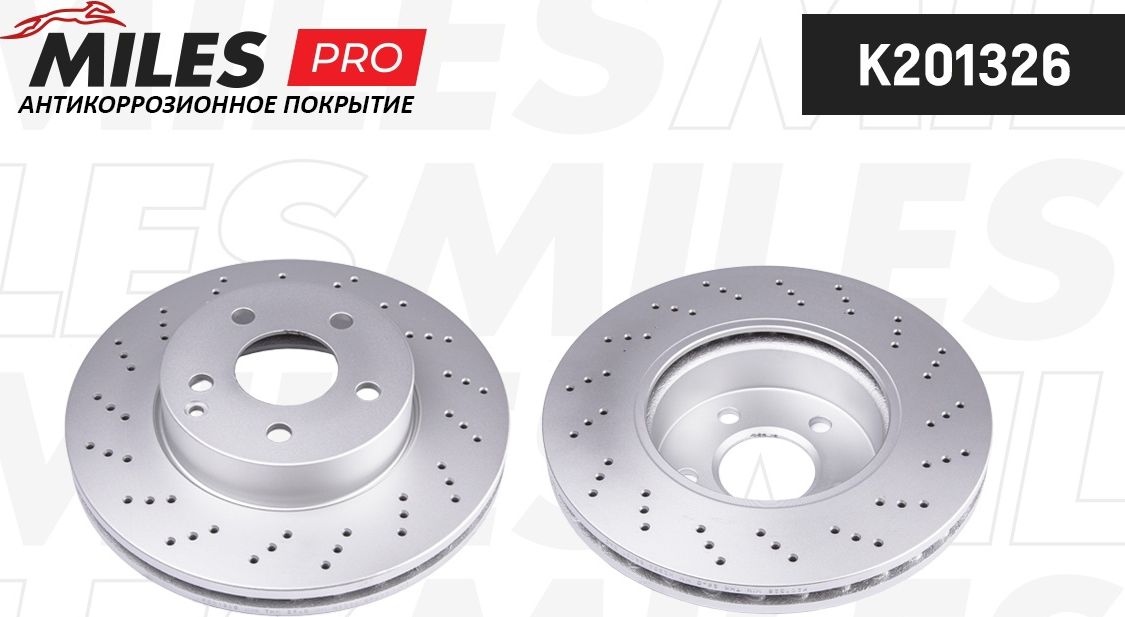 Тормозной диск Miles. Артикул K201326