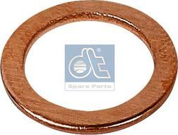 ШАЙБА МЕДНАЯ УПЛОТНИТ. 14X20X1.5 DT Spare Parts (медь). Артикул 9.01028