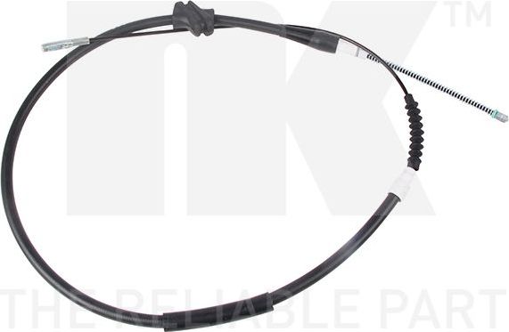 Трос ручника (тросик ручного тормоза) NK задний для Audi 100 III (C3) 1982-1990. Артикул 904748