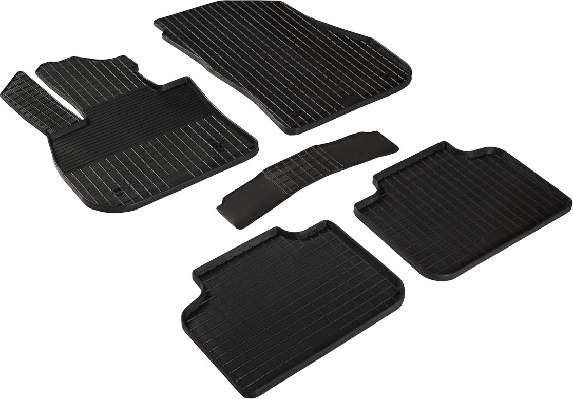 Коврики резиновые Seintex с узором сетка для салона  BMW X2 U10 2023-2026. Артикул 319413
