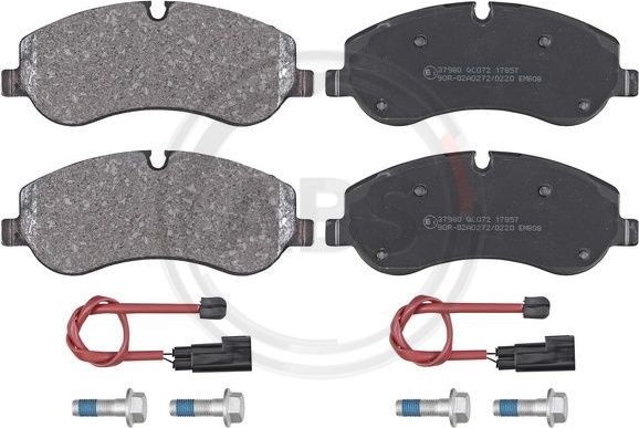 Тормозные колодки ABS. Артикул 37980