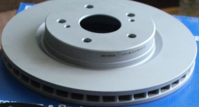 Тормозной диск ATE передний для Suzuki Grand Vitara III 2005-2015. Артикул 24.0125-0190.1