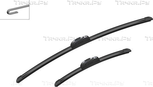 Щетки стеклоочистителя (дворники) Bosch для Nissan Note I 2006-2012. Артикул 3 397 007 504