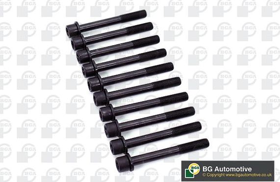 Комплект болтов ГБЦ BGA для Opel Combo C 2001-2011. Артикул BK6371