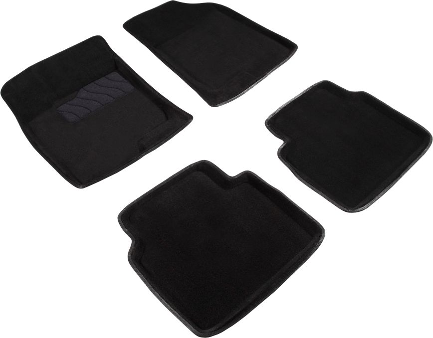 Коврики Seintex 3D ворсовые для салона Hyundai NF (Sonata) 2004-2010. Артикул 81957