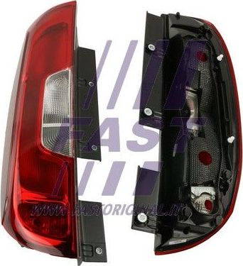 Фонарь задний Fast левый для Fiat Doblo II 2015-2026. Артикул FT86377