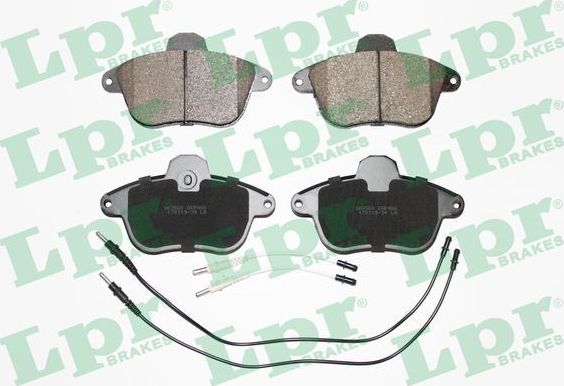 Тормозные колодки LPR. Артикул 05P480