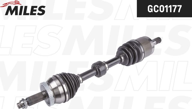 Полуось (привод в сборе, приводной вал) Miles передняя левая для Hyundai Santa Fe II 2006-2012. Артикул GC01177