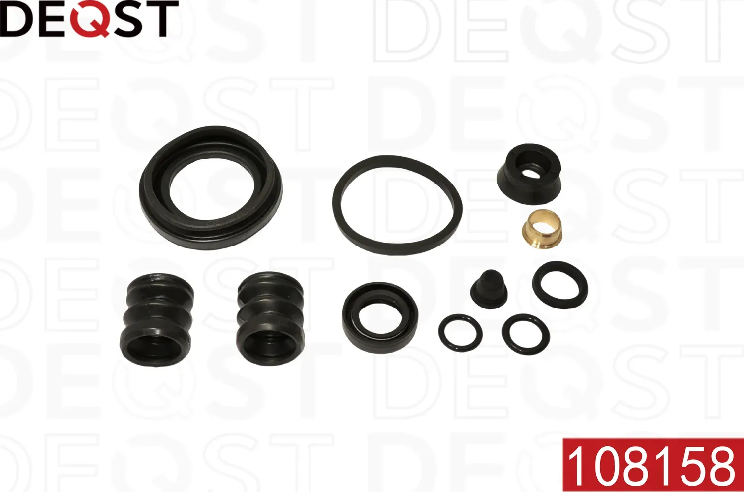 Ремкомплект тормозного суппорта заднего для поршня. (O 38 mm, Lucas/Girling) AUD (Deqst). Артикул 108158