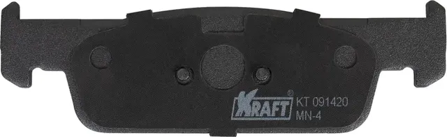 Колодки тормозные RENAULT LOGAN II 12- перед. (Kraft). Артикул KT091420
