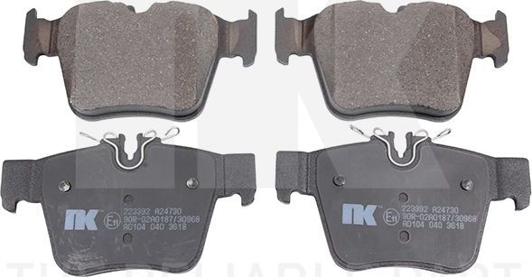 Тормозные колодки NK. Артикул 223392