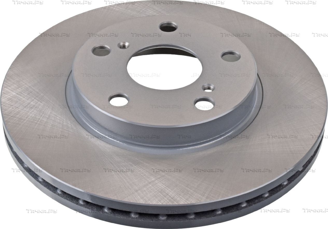 Тормозной диск Blue Print передний для Toyota Corolla E140, E150 2006-2014. Артикул ADT343279