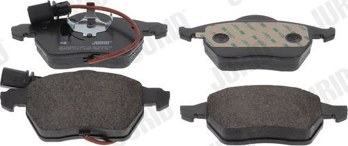 Тормозные колодки Jurid передние для Audi A6 II (C5) 1997-2005. Артикул 573037J
