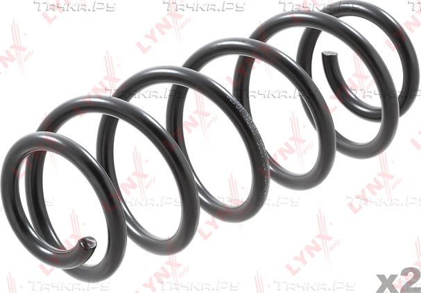 Пружина подвески LYNXauto передняя для Volkswagen Passat B5 1996-2005. Артикул SC-1006
