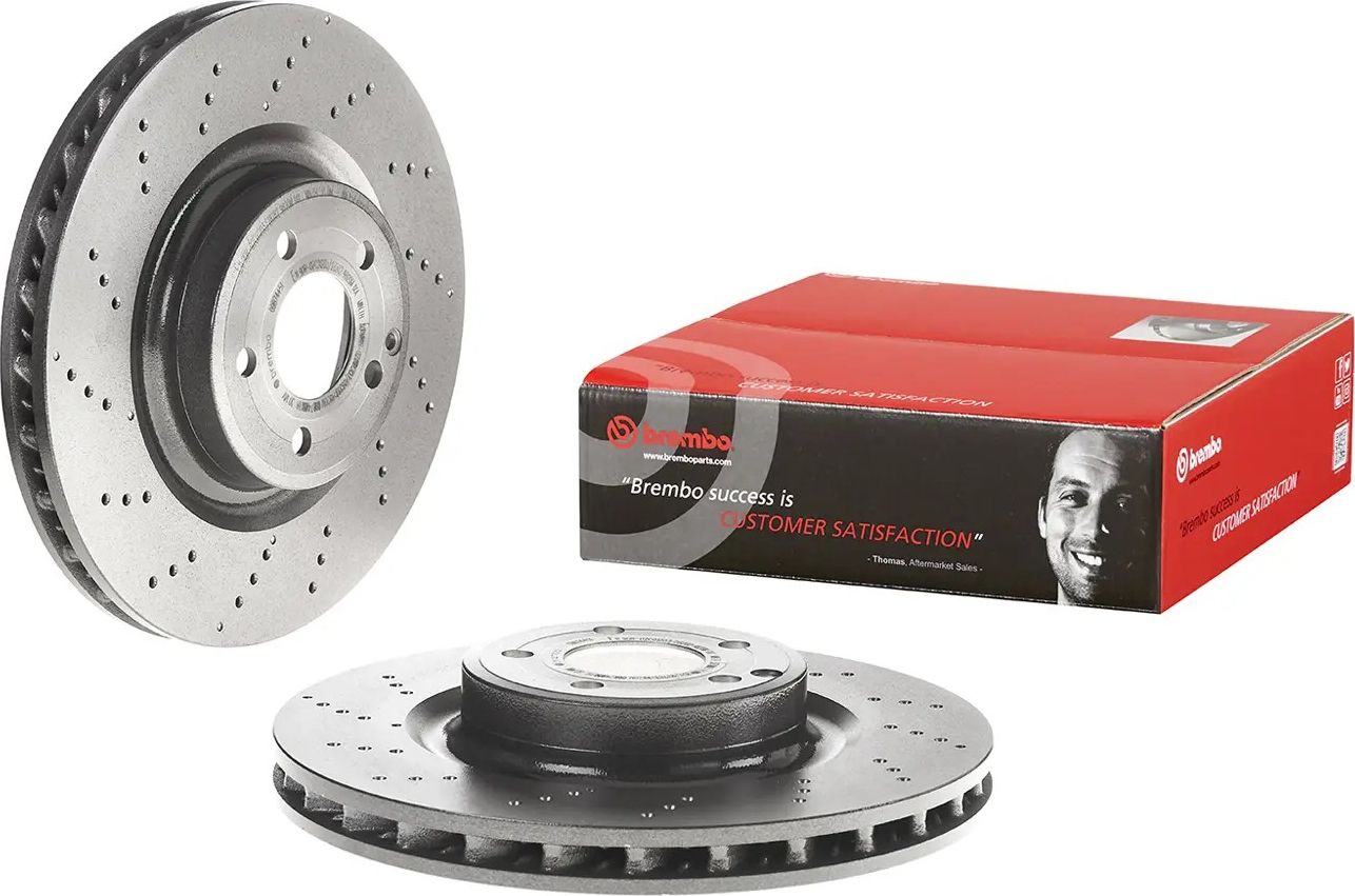Тормозной диск Brembo PRIME LINE - UV Coated. Артикул 09.B744.51