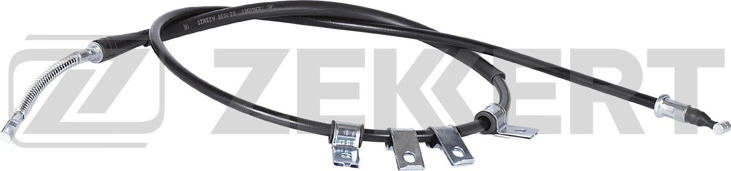 Трос ручника (тросик ручного тормоза) Zekkert. Артикул BZ-1308