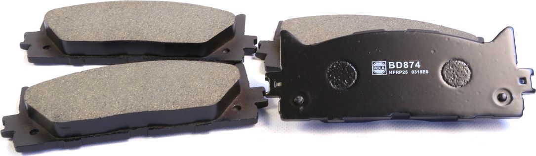 Тормозные колодки HOLA. Артикул BD874