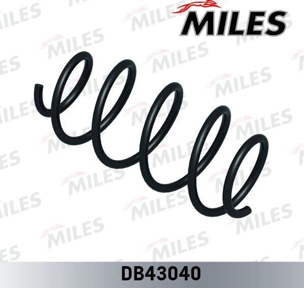Пружина подвески Miles передняя для Ford Fiesta V 2001-2008. Артикул DB43040