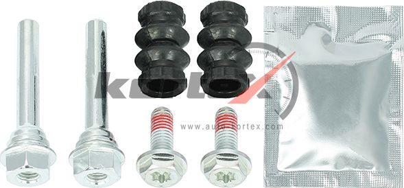 Ремкомплект направляющих торм суппорта (Kortex). Артикул KBR302