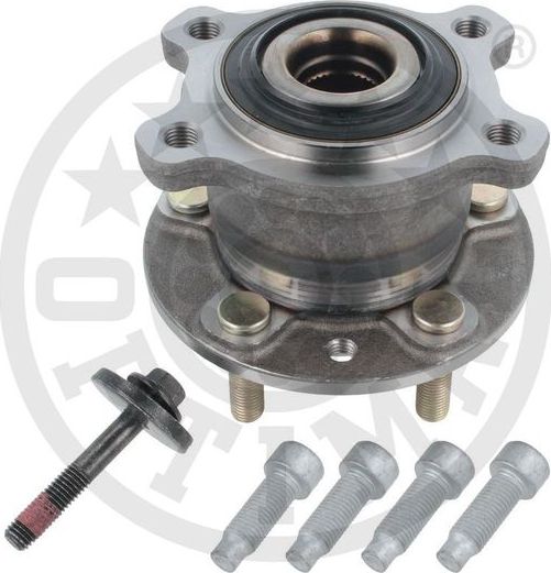 Ступица колеса с интегрированным подшипником Optimal задняя для Ford Kuga I 2008-2012. Артикул 302502