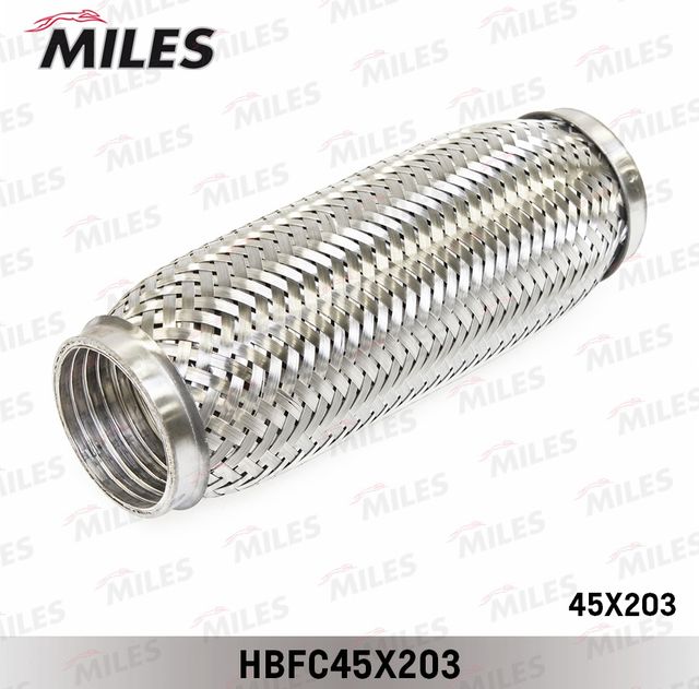Гофра глушителя Miles. Артикул HBFC45X203