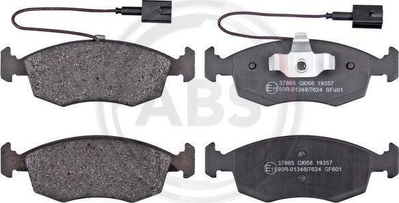 Тормозные колодки ABS передние для Fiat 500 II 2009-2026. Артикул 37865