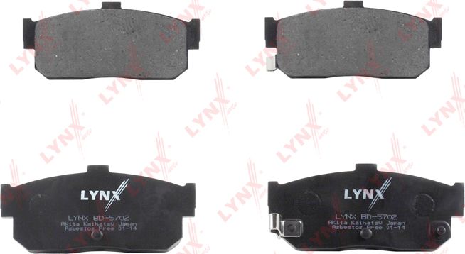 Тормозные колодки LYNXauto. Артикул BD-5702