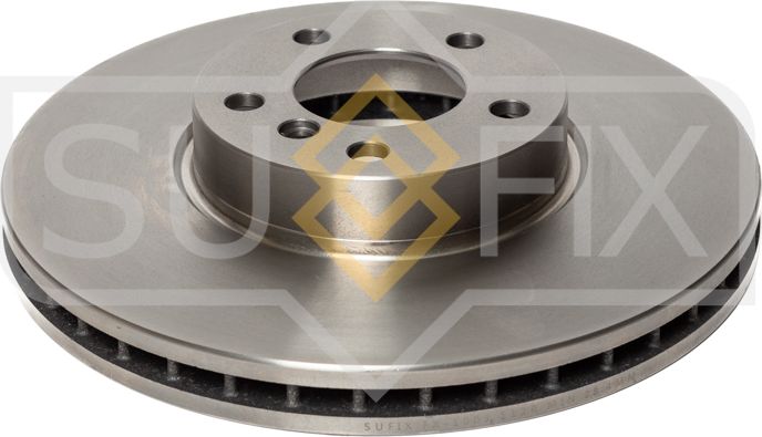 Диск тормозной передний правый/левый BMW X5 (E70) 2006-2013/X6 (E71, E72) 2007-2 (Sufix). Артикул FX1003