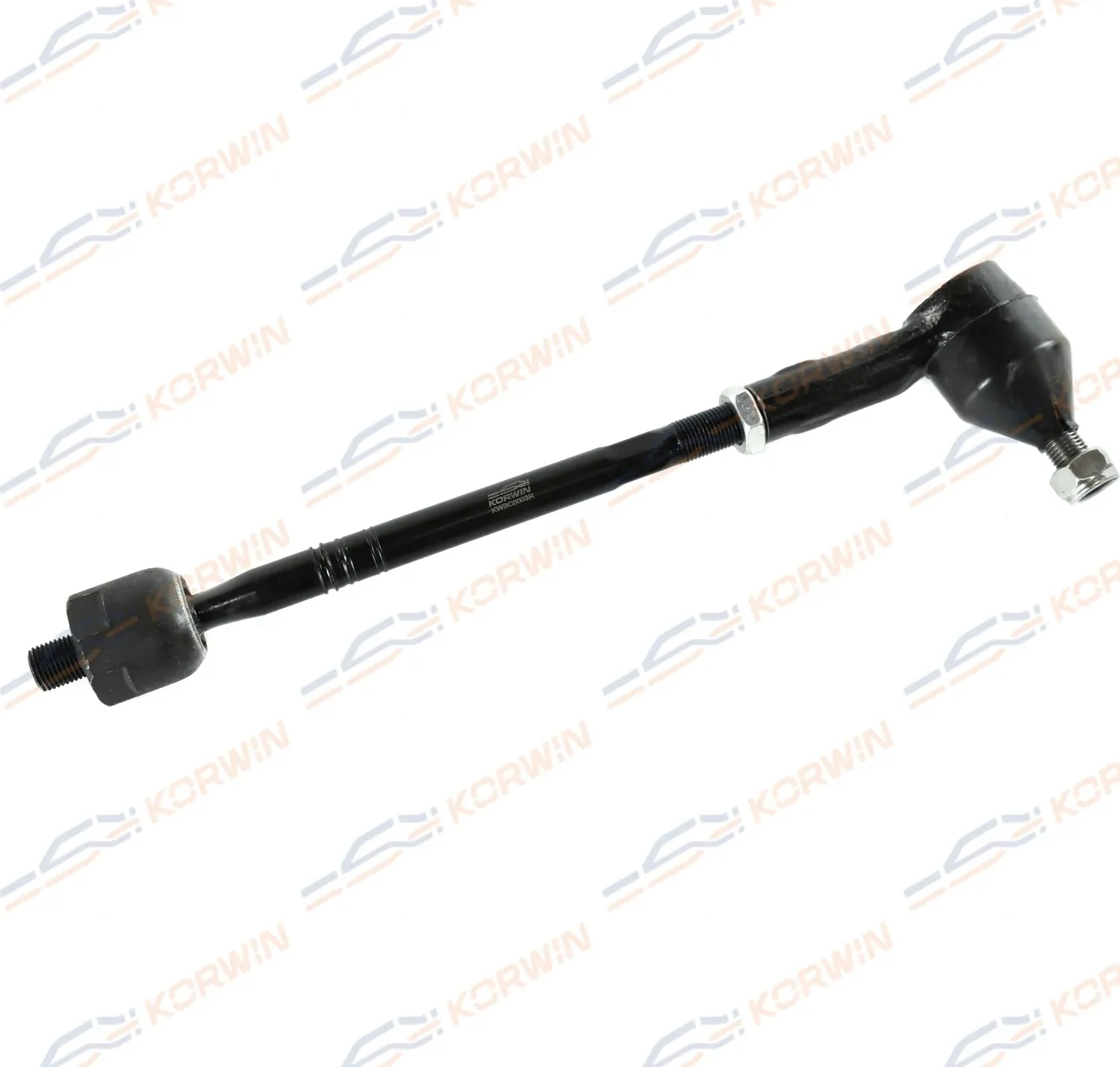 Тяга рулевая с наконечником R Audi Q7 (4L) (гарантия 1 год/30т.км) (Korwin). Артикул KWBC0003R