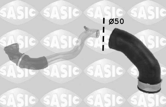 Патрубок интеркулера Sasic. Артикул 3356054