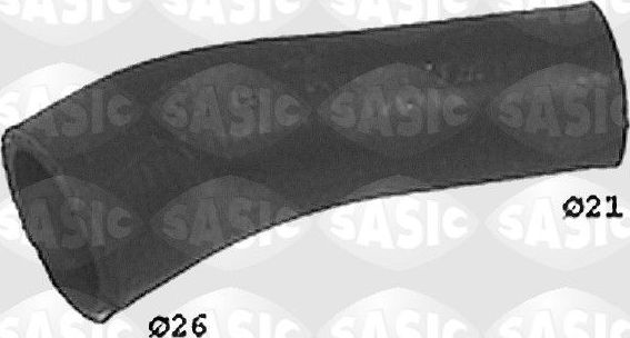 Патрубок радиатора (системы охлаждения) Sasic для Citroen BX 1983-1993. Артикул SWH0331