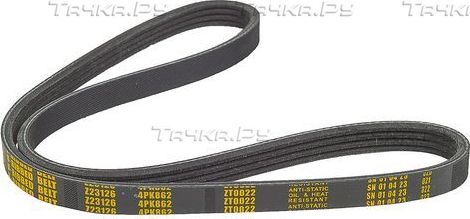 Приводной ремень поликлиновой Zentparts для BMW 3 IV (E46) 2000-2007. Артикул Z23126